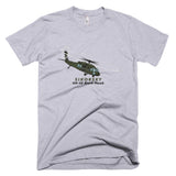 Sikorsky UH-60 Black Hawk Airplane T-shirt - Personalized with N#