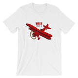 Waco YM-5 (Red/Black) Airplane T-shirt - Personalized with N#