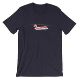 Helicopter Design (Red/Black) T-shirt - HELI2F5BV107II-RB1