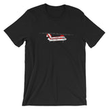 Helicopter Design (Red/Black) T-shirt - HELI2F5BV107II-RB1