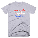 Boeing 787 Dreamliner "Dream Team" Airplane T-shirt - Personalized with N#
