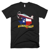 Texas Pilot Van's Aircraft RV-10 Airplane T-shirt - Personalized with N#