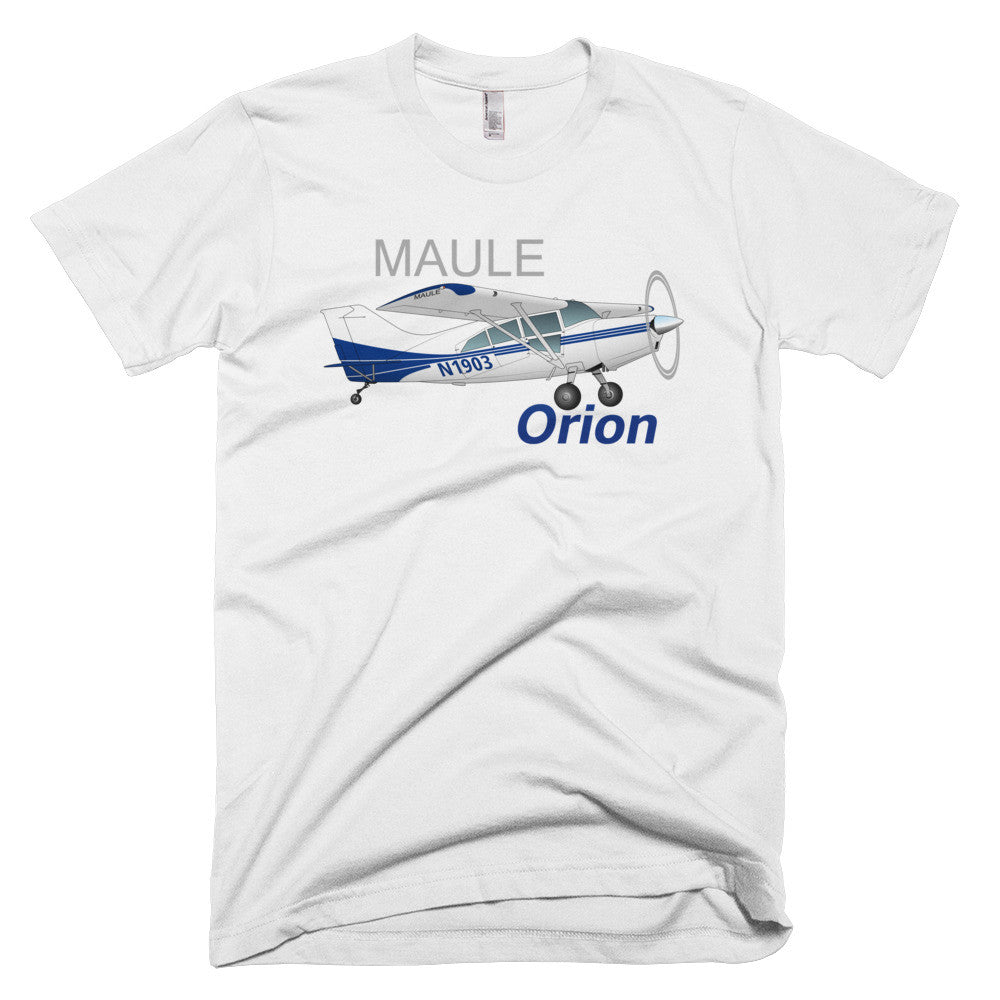 Maule Orion (Blue) Airplane T-shirt - Personalized with Your N#