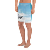 Custom All-Over Print Men's Athletic Long Shorts