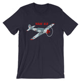 Yakovlev Yak-52 Airplane T-shirt - Personalized with N#