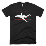 Bombardier Challenger 605 Airplane T-shirt- Personalized with N#