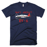 Van's Aircraft RV-6 (RV6) Airplane T-shirt - Personalized with Your N#