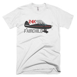 Fairchild 24K Airplane T-shirt- Personalized with N#