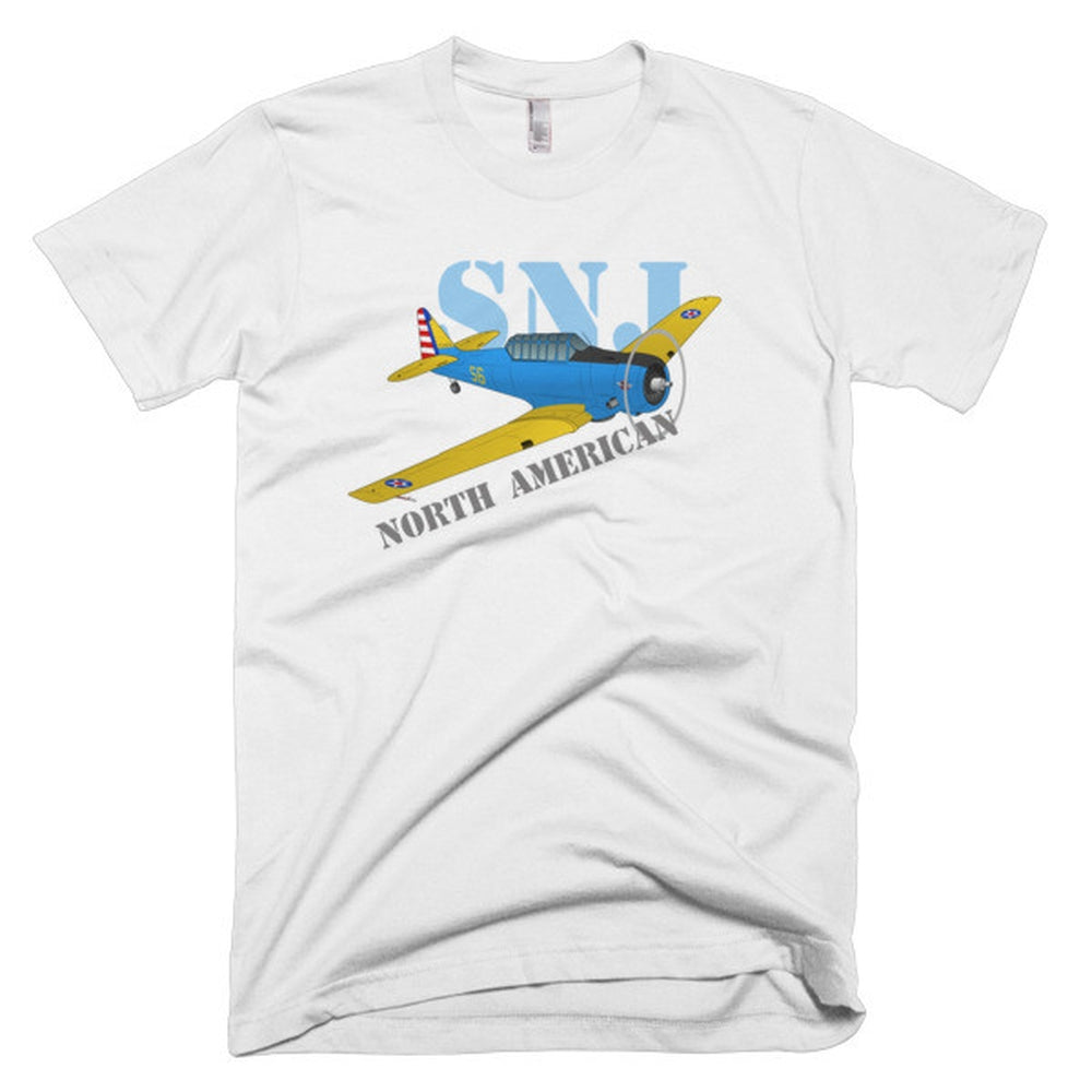 North American T-6 Texan / AT-6 / SNJ Airplane T-shirt - Personalized with Your N#