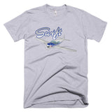 Globe / Temco Swift (Blue) Airplane T-shirt - Personalized with Your N#