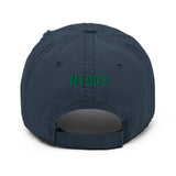 Airplane Embroidered Distressed Cap (AIRG9G3L2J3-YB1) - Personalized with Your N#
