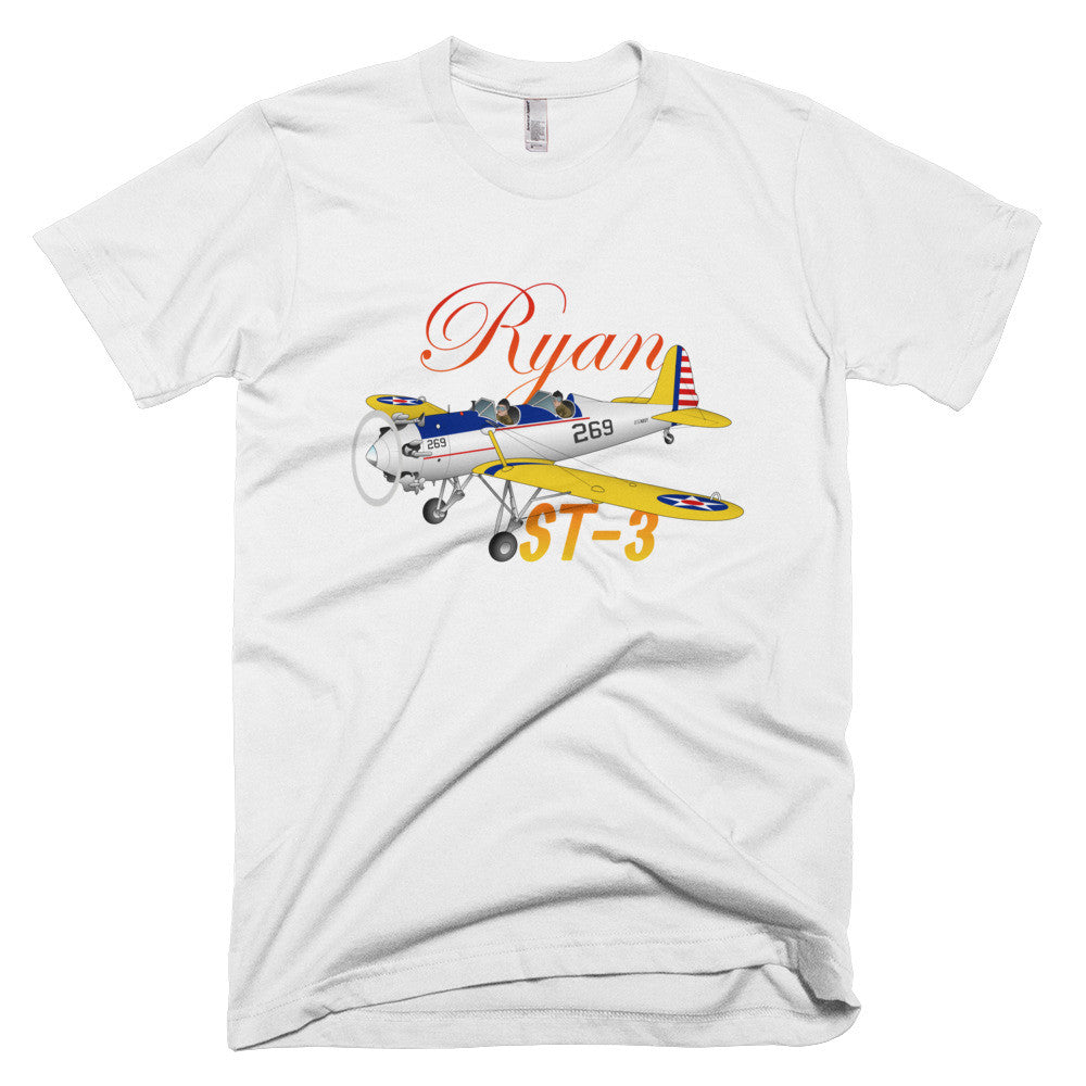 Ryan ST Airplane T-shirt- Personalized with N#