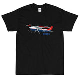 Airplane Custom T-Shirt AIR35JJ182-BR3 - Personalized with your N#