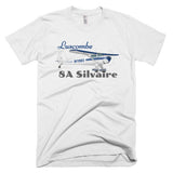 Luscombe 8A Silvaire (Blue) Airplane T-shirt - Personalized with Your N#