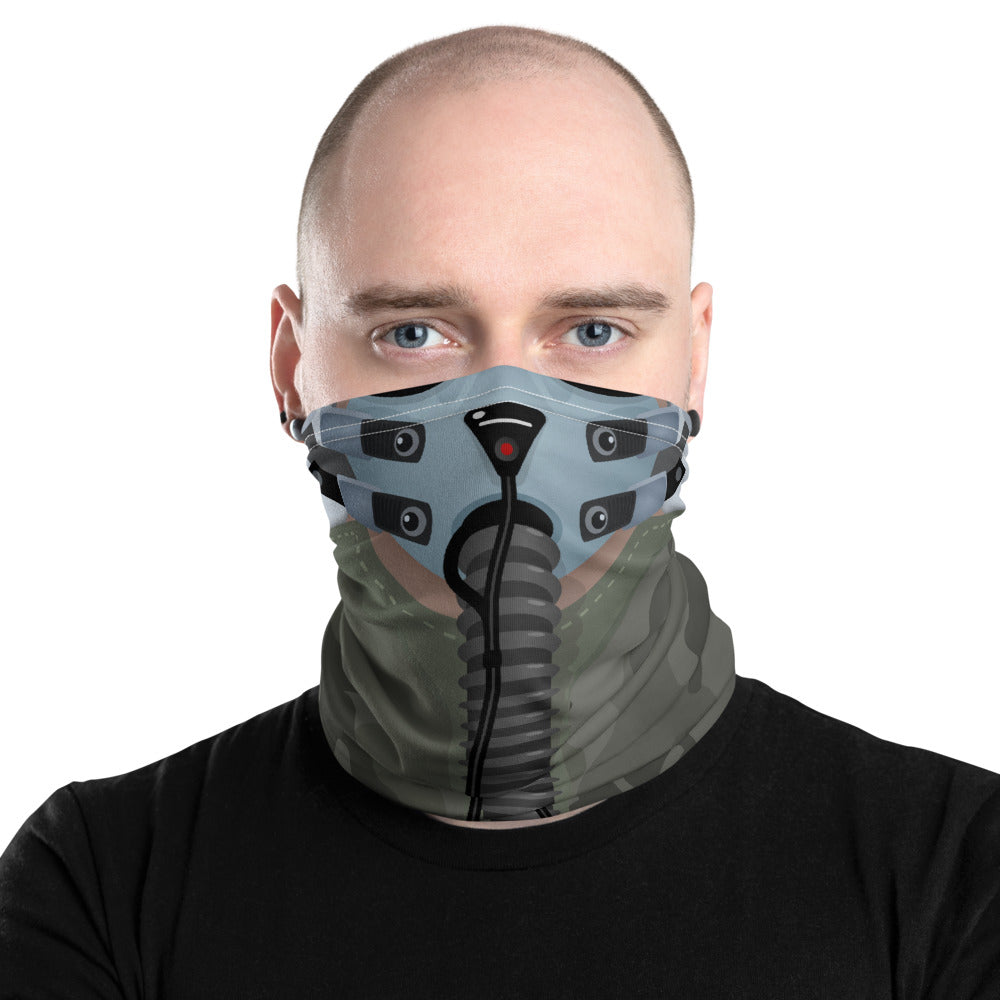 Fighter Pilot 101 Neck Gaiter - Add your N#