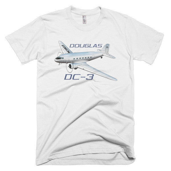 doug様 Douglas DC-3 Airplane T-shirt - Personalized with Your N
