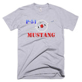 North American P-51 Mustang Airplane T-shirt - Personalized with Your N#