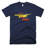 Aeronca Chief (Yellow) Airplane T-shirt - Personalized with N#
