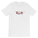 Helicopter Design (Red/Black) T-shirt - HELI2F5BV107II-RB1