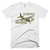 Lockheed USAF C-130E Hercules Airplane T-shirt- Personalized with N#