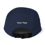 Custom Embroidered "No Button" Pilot Hat Cap