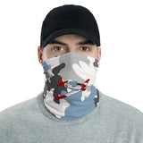 Airplane Camo Neck Gaiter - Customize w/ your Airplane & N#