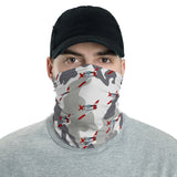 Airplane Camo Neck Gaiter - Customize w/ your Airplane & N#