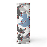 Airplane Camo Neck Gaiter - Customize w/ your Airplane & N#