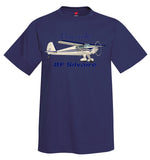 Luscombe 8F Silvaire Airplane T-Shirt - Personalized with Your N#