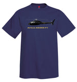 Airbus AS355 F1 Helicopter T-Shirt - Personalized with Your N#