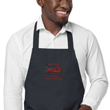 Custom Organic Cotton Embroidered Apron