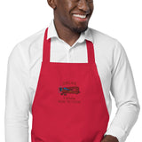 Custom Organic Cotton Embroidered Apron