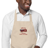 Custom Organic Cotton Embroidered Apron