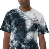 Custom Oversized Tie-Dye Embroidered T-Shirt
