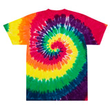 Custom Oversized Tie-Dye Embroidered T-Shirt