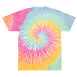 Custom Oversized Tie-Dye Embroidered T-Shirt