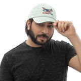 Custom Mooney Pastel Baseball Hat (AIRDFFM20K-RBG1) - Add Your N#