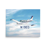 Custom Airplane Photo Paper Poster