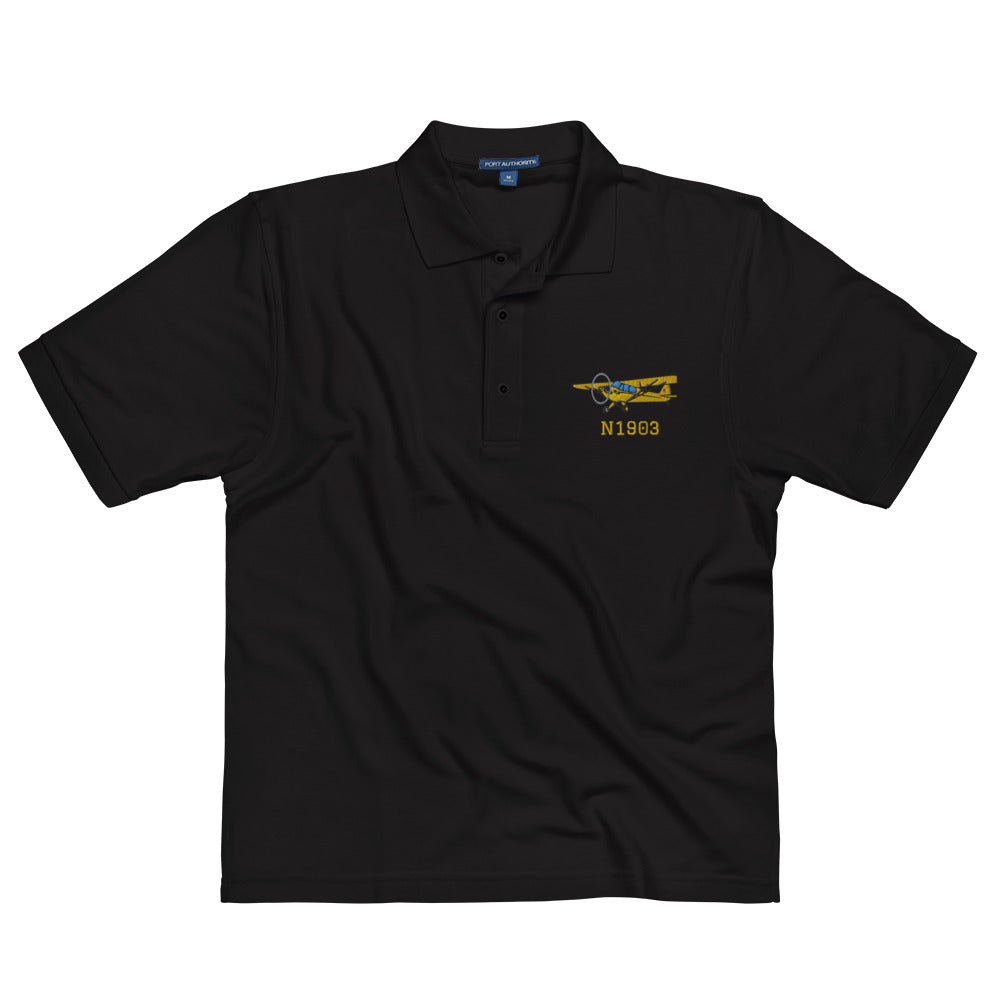 Custom Embroidered Men's Premium Polo AIRG9G3L2J3-YB1 - Add your N#