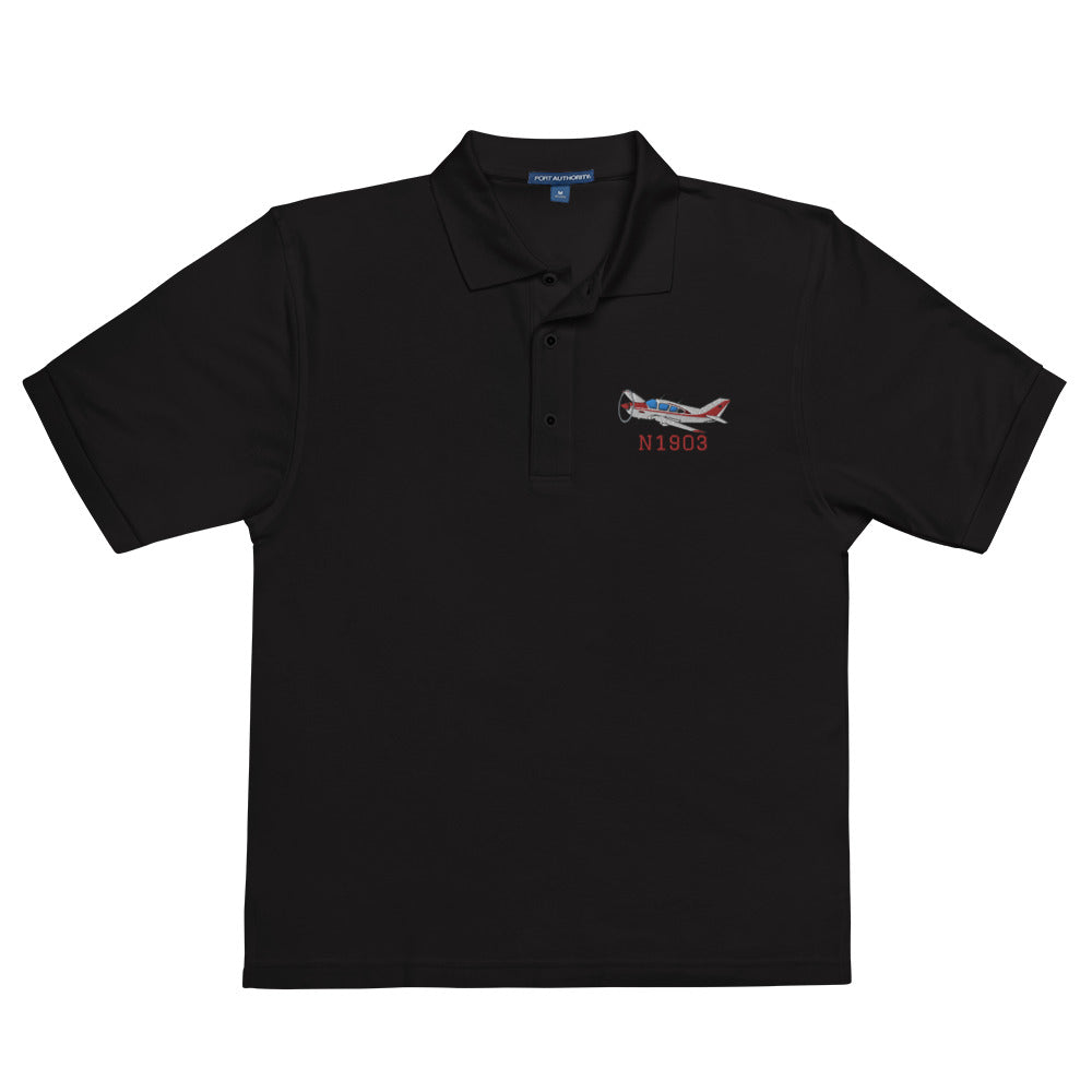 Bellanca Super Viking Custom Embroidered Men's Premium Polo - Add your N#