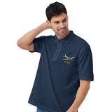 Custom Embroidered Men's Premium Polo (AIR35JT240-YB1) - Add your N#