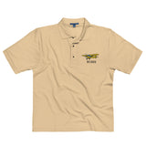 Custom Embroidered Men's Premium Polo AIRG9G3L2J3-YB1 - Add your N#