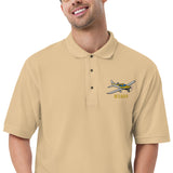 Custom Embroidered Men's Premium Polo (AIR35JT240-YB1) - Add your N#