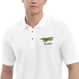 Custom Embroidered Men's Premium Polo AIRG9G3L2J3-YB1 - Add your N#