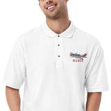 Bellanca Super Viking Custom Embroidered Men's Premium Polo - Add your N#