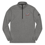 Custom Embroidered Quarter Zip Adidas Pullover