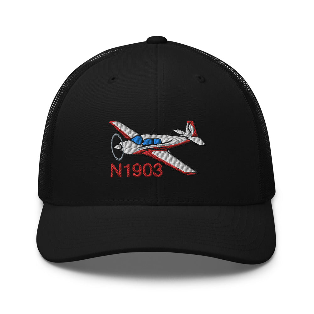 Custom Embroidered Retro Trucker Cap