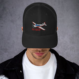 Custom Embroidered Retro Trucker Cap