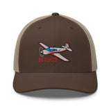 Custom Embroidered Retro Trucker Cap