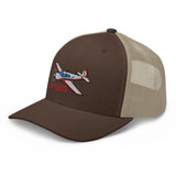 Custom Embroidered Retro Trucker Cap